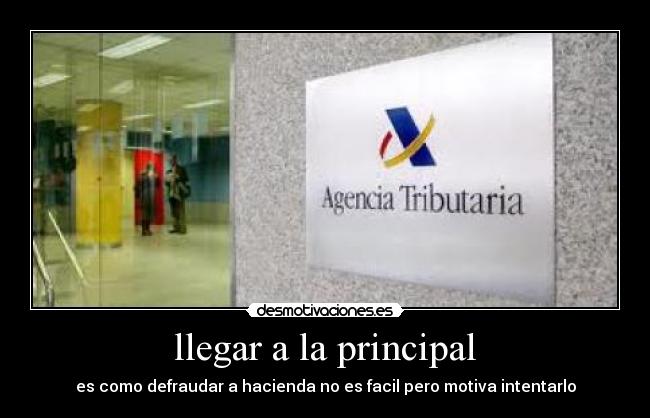 llegar a la principal - 