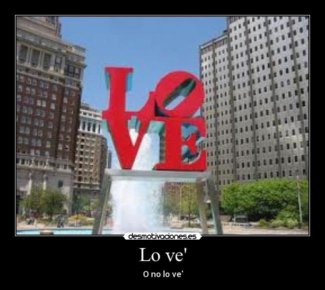 Lo ve - O no lo ve