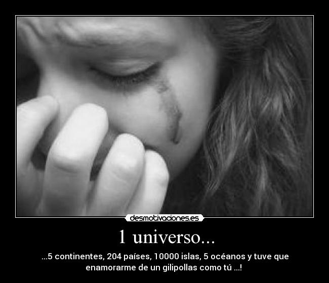 1 universo... -