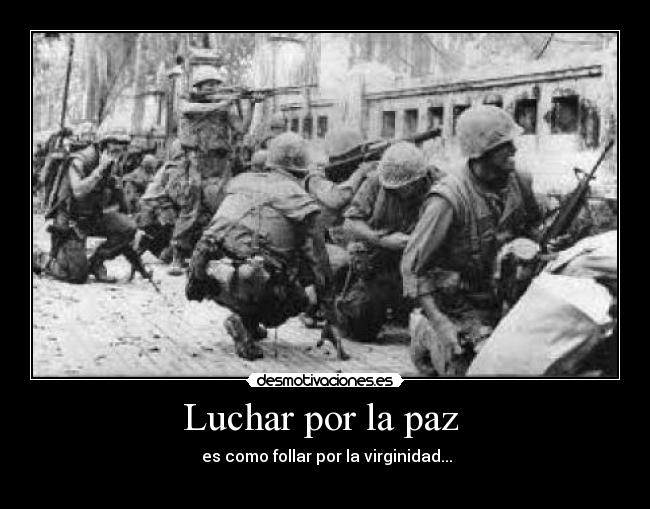 Luchar por la paz  - 