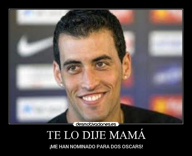 TE LO DIJE MAMÁ - 