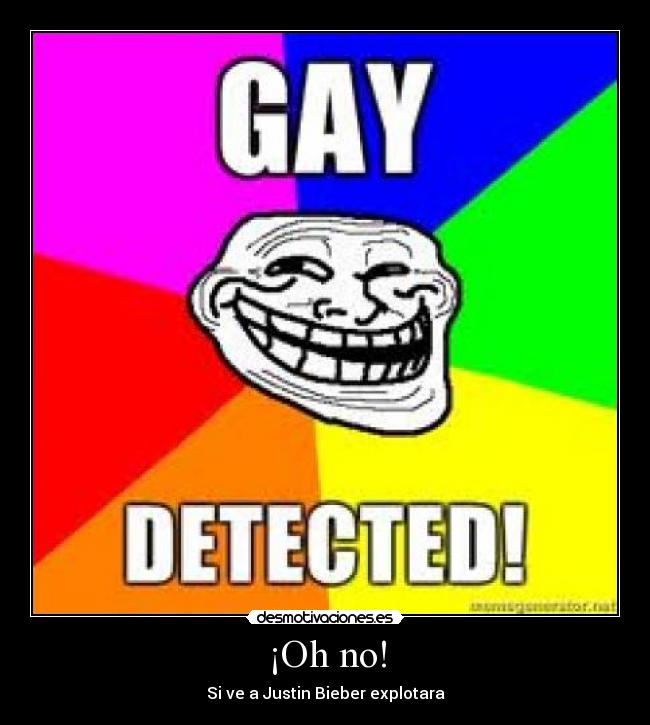 ¡Oh no! - Si ve a Justin Bieber explotara