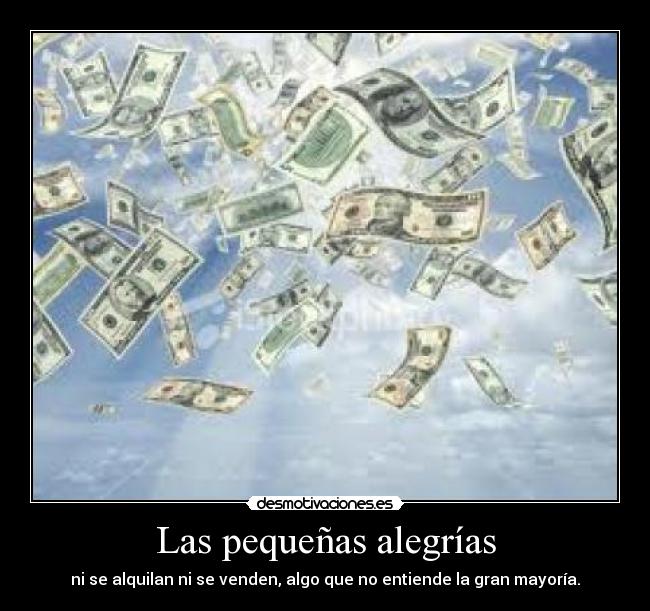 Las pequeñas alegrías - 