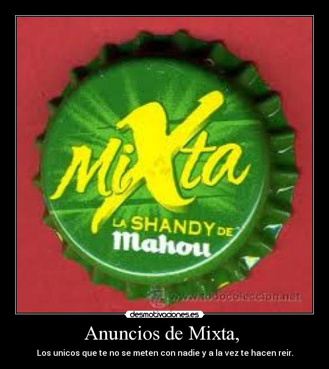 Anuncios de Mixta,  - 