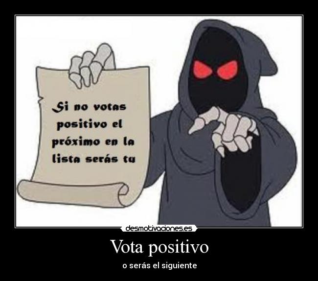 Vota positivo - 