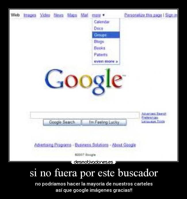 carteles google desmotivaciones