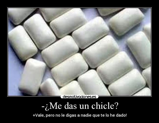 carteles chicle sushi desmotivaciones