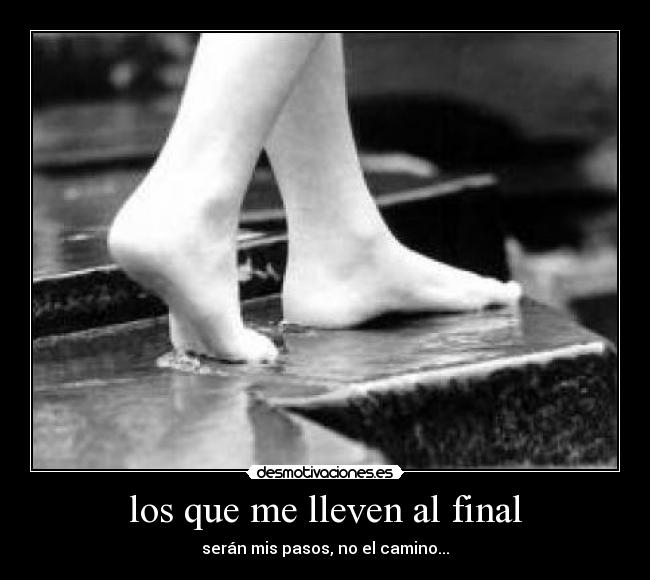 los que me lleven al final - 