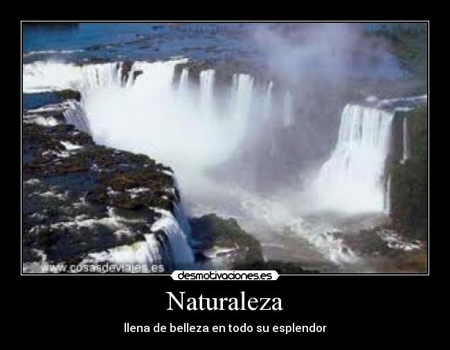 Naturaleza - llena de belleza en todo su esplendor