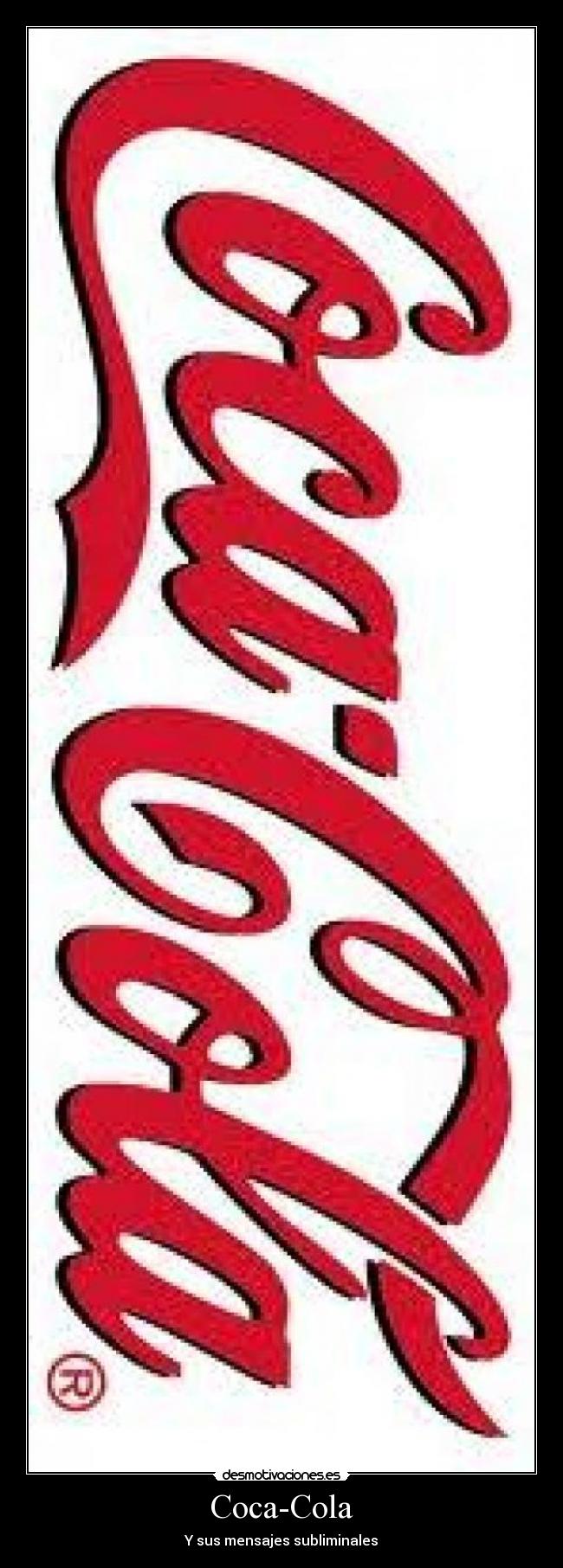 Coca-Cola - Y sus mensajes subliminales