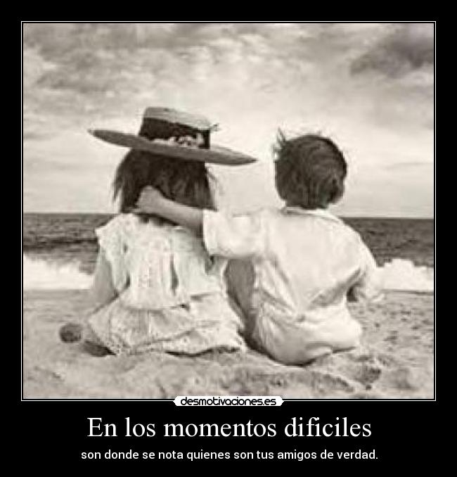 En los momentos dificiles - 