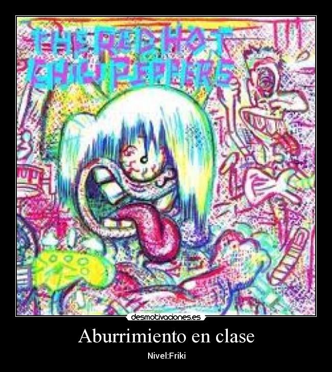 Aburrimiento en clase - 