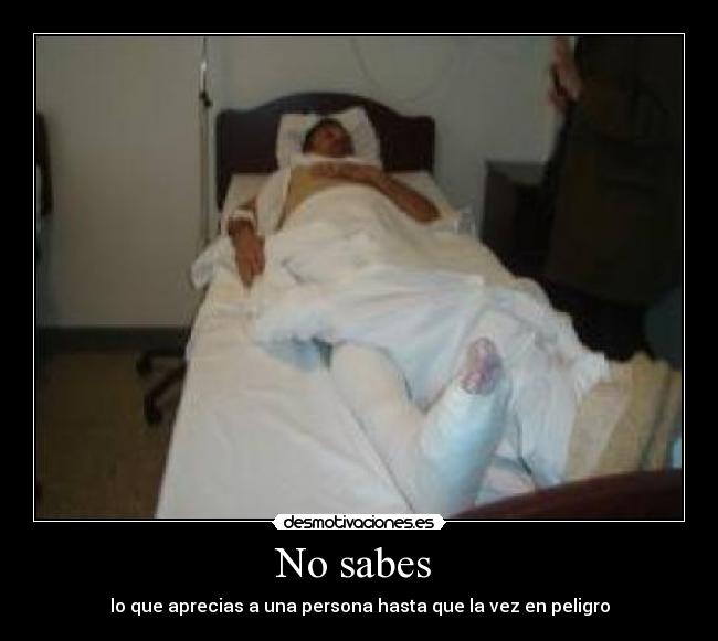 No sabes  - 