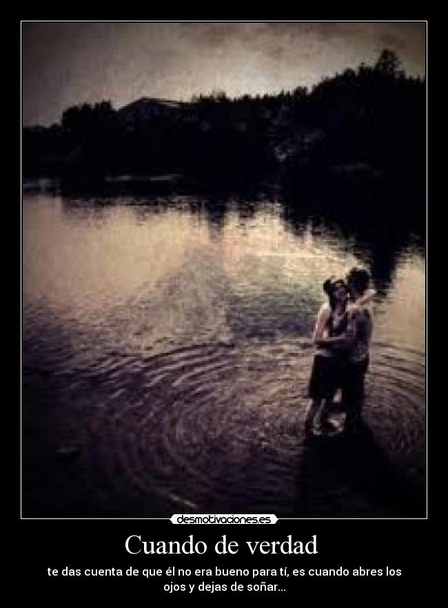 Cuando de verdad -
