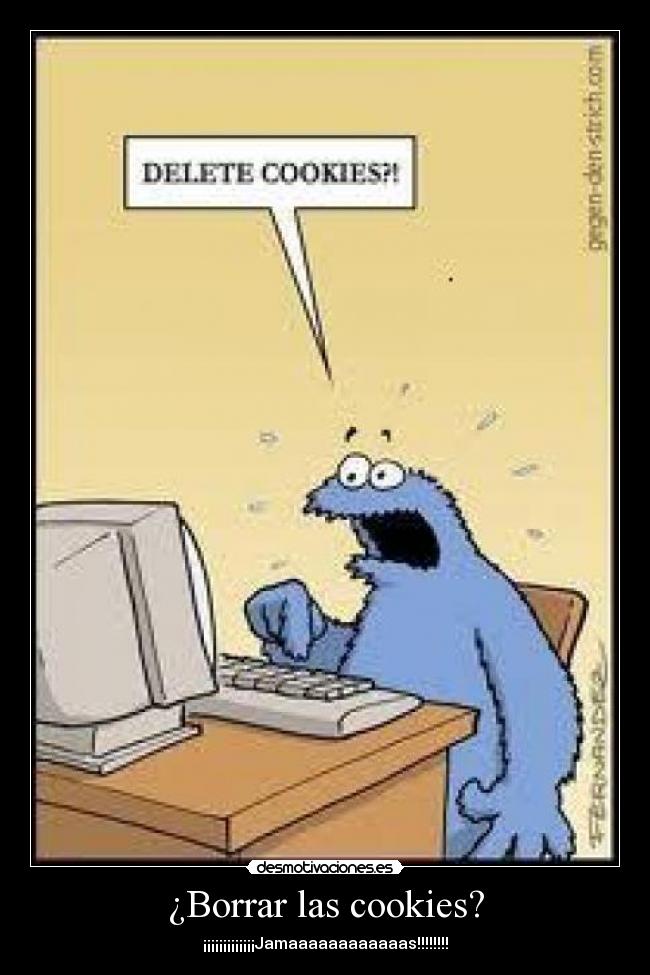 ¿Borrar las cookies? - 