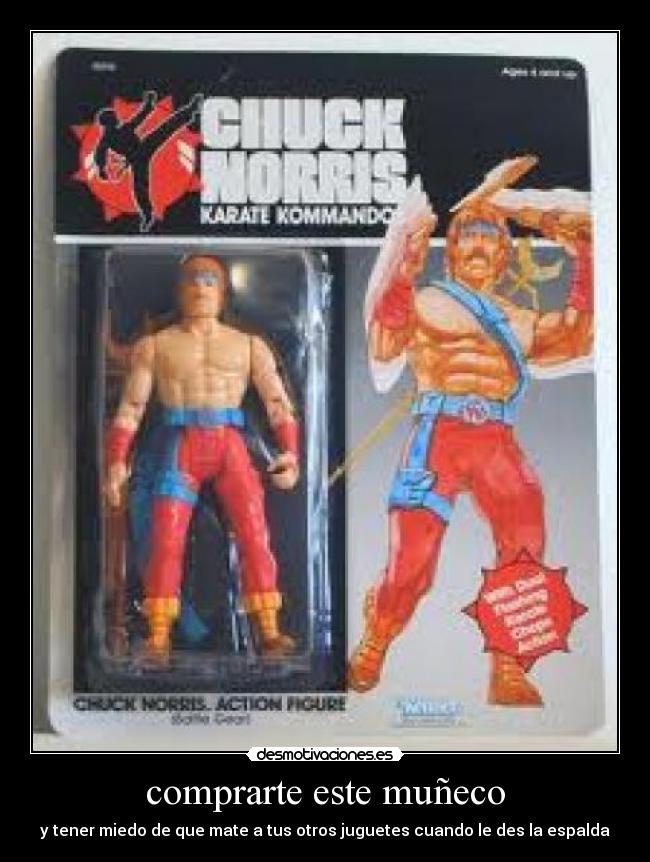 comprarte este muñeco -