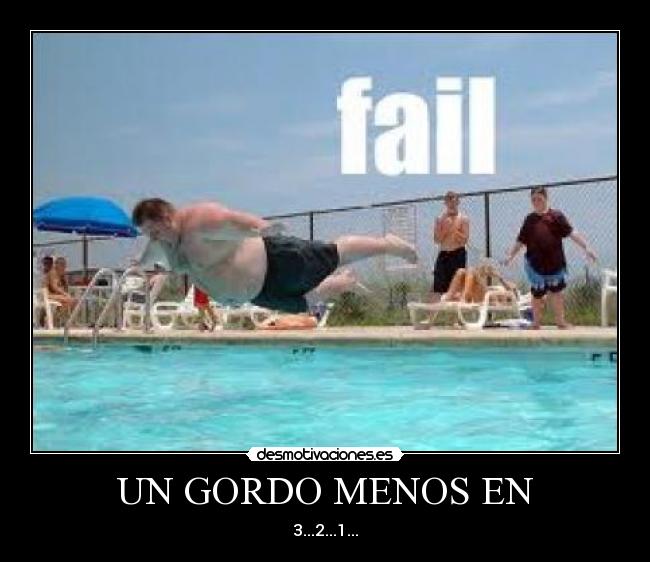 UN GORDO MENOS EN - 3...2...1...