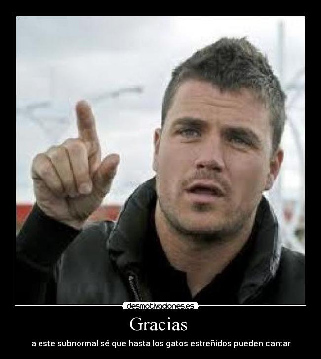 Gracias -