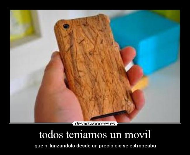 todos teniamos un movil -