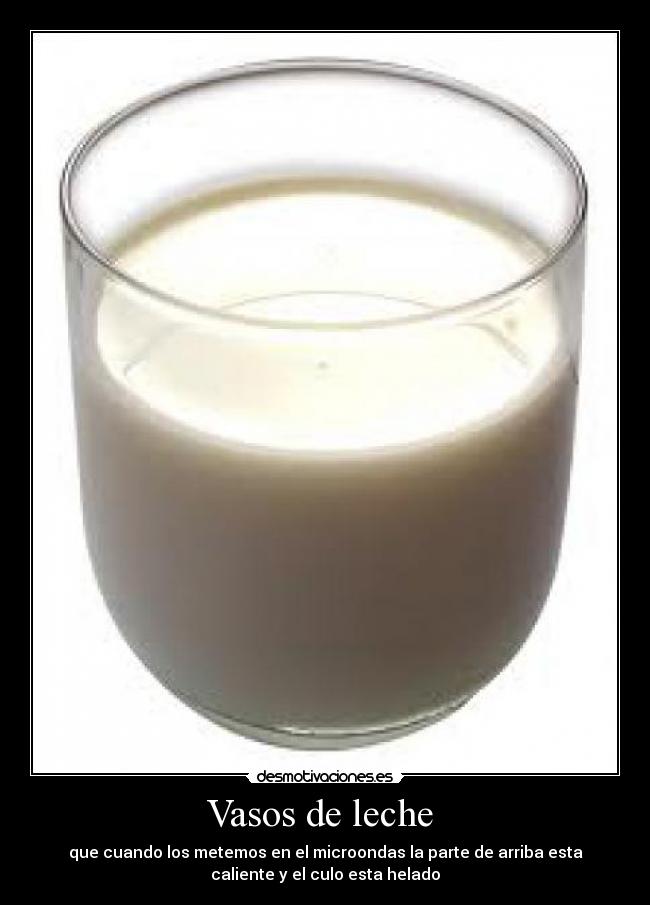 Vasos de leche  - 