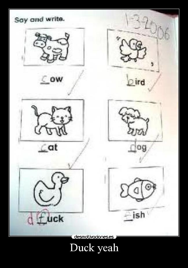 Duck yeah - 