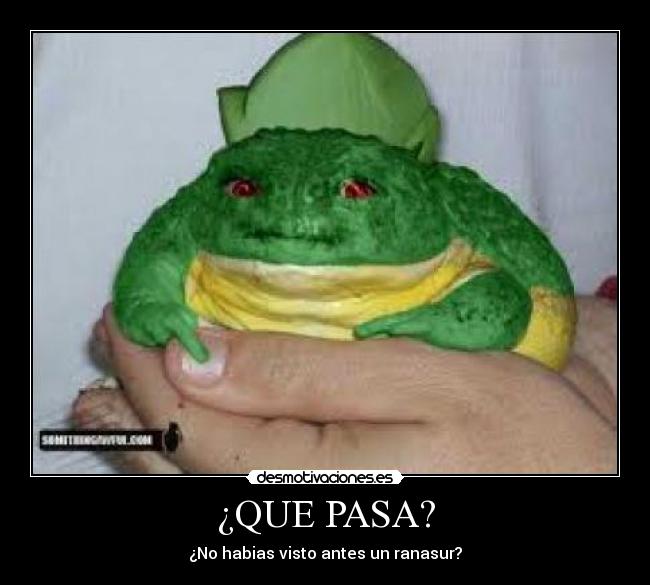 ¿QUE PASA? -