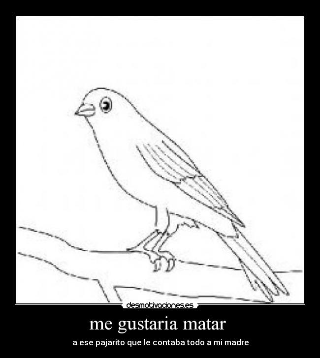 me gustaria matar -