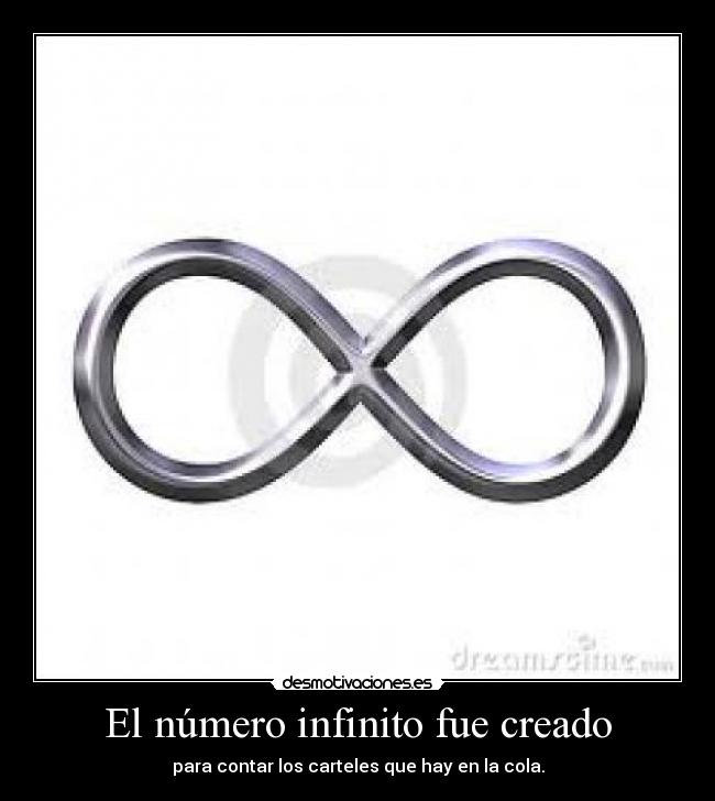 El número infinito fue creado - 