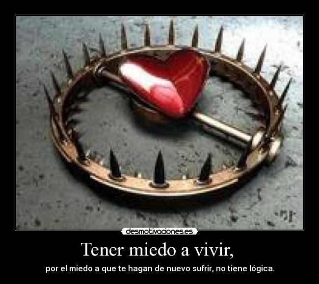 Tener miedo a vivir,  - 