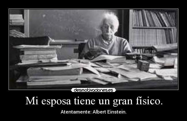 Mi esposa tiene un gran físico. -