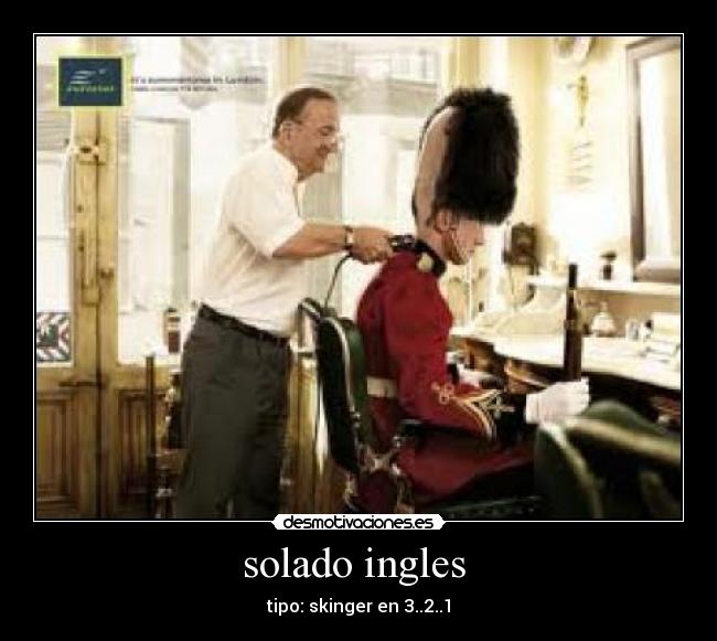 solado ingles - tipo: skinger en 3..2..1