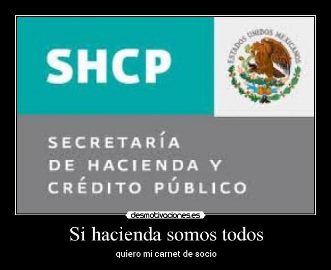 Si hacienda somos todos - quiero mi carnet de socio