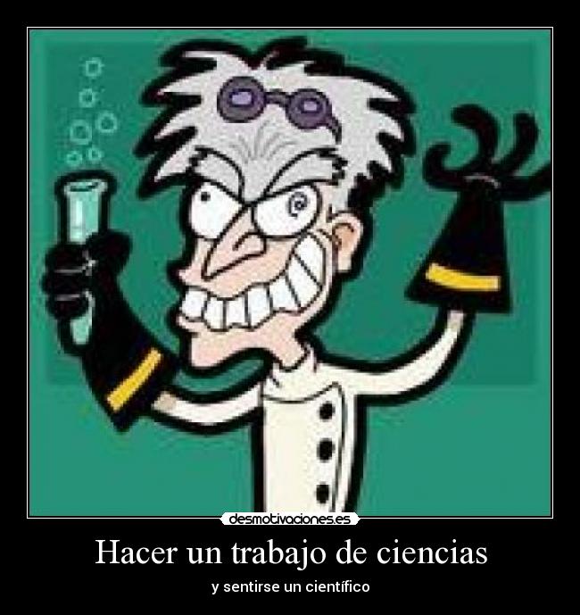 Hacer un trabajo de ciencias - 