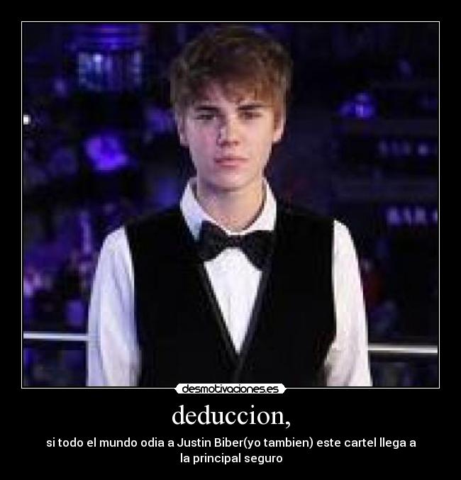 deduccion, - 