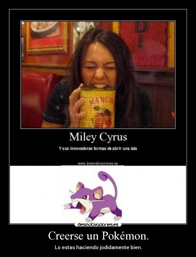 carteles pokemon kinion enfin verdad desmotivaciones