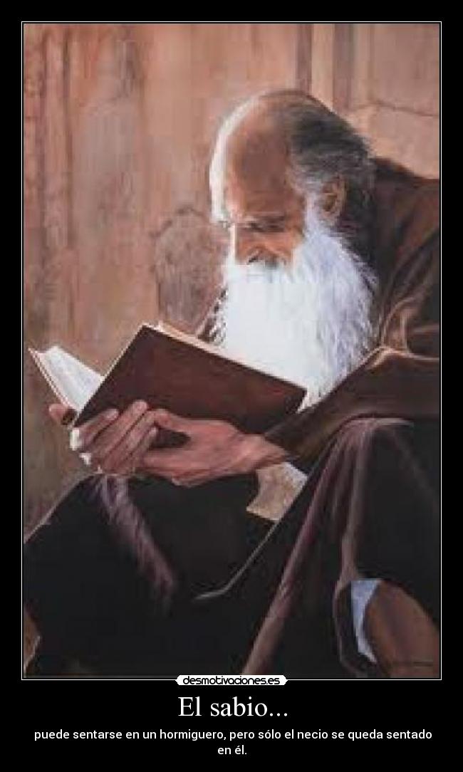 El sabio... -