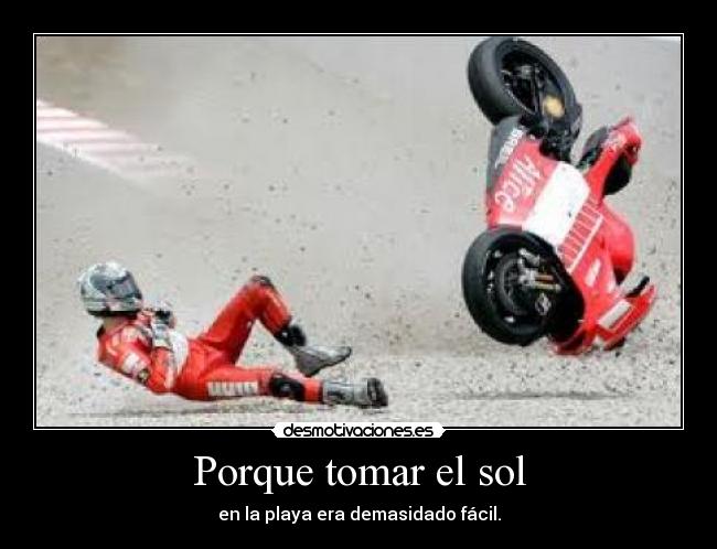 Porque tomar el sol - 