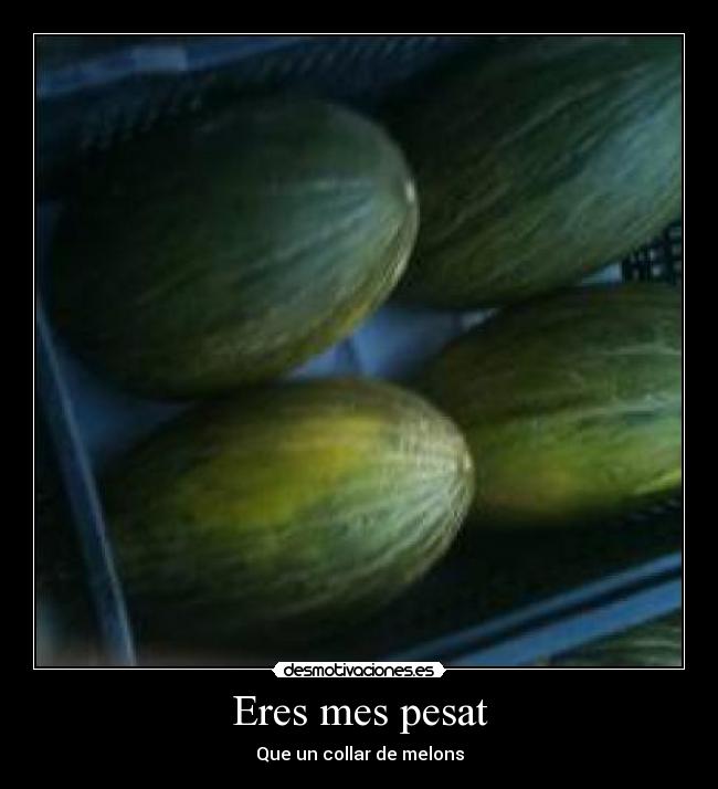 Eres mes pesat - 