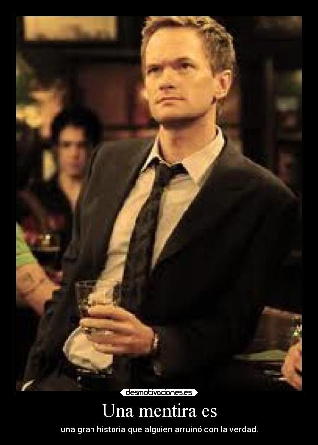 Una mentira es - 