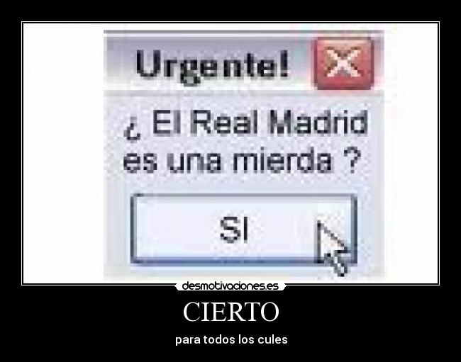 CIERTO - 