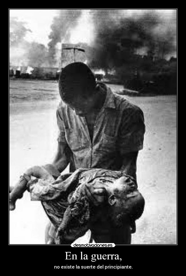 En la guerra, - 