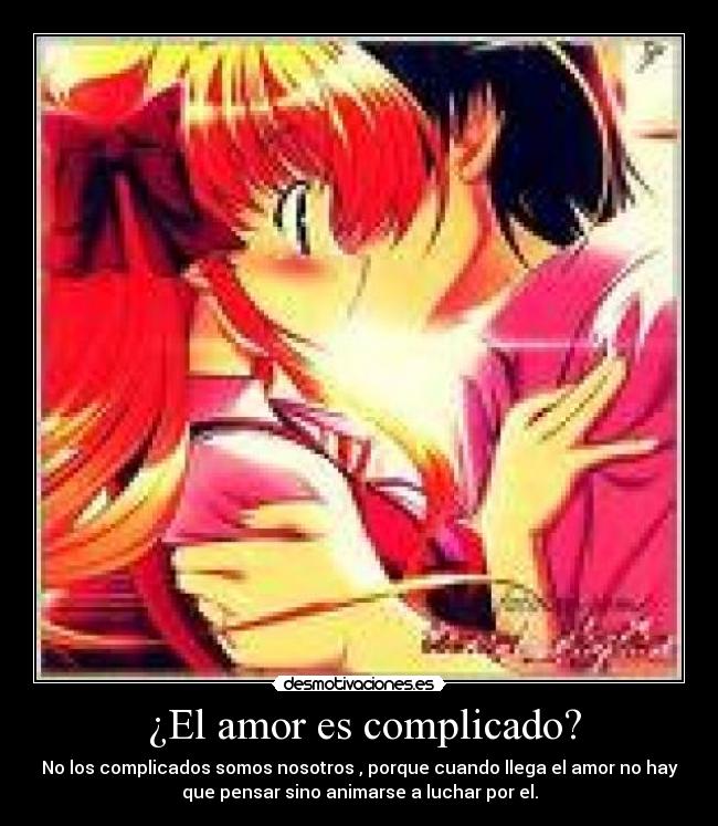 ¿El amor es complicado? -