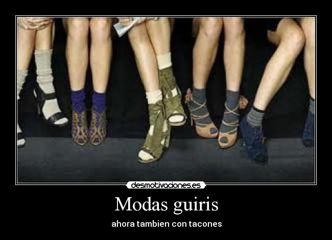 Modas guiris - ahora tambien con tacones