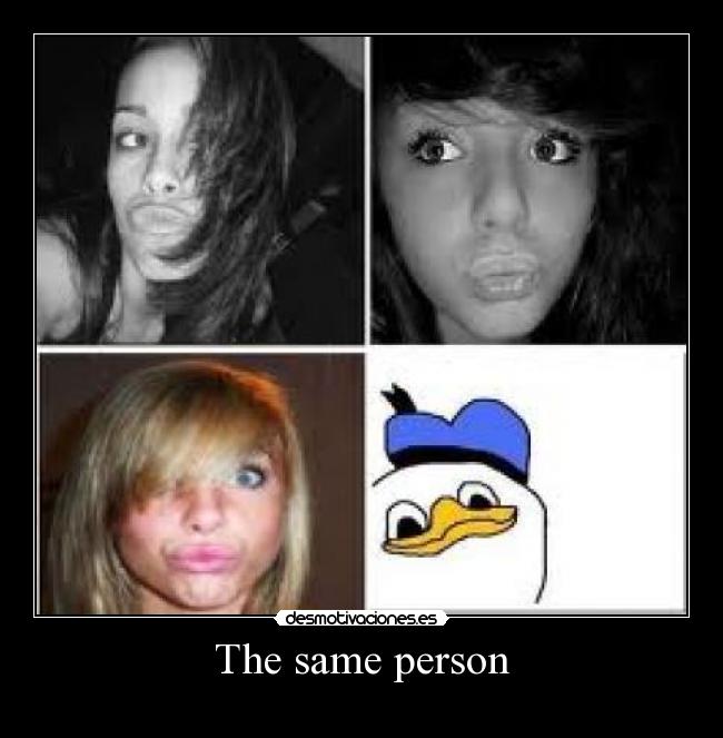 The same person - 