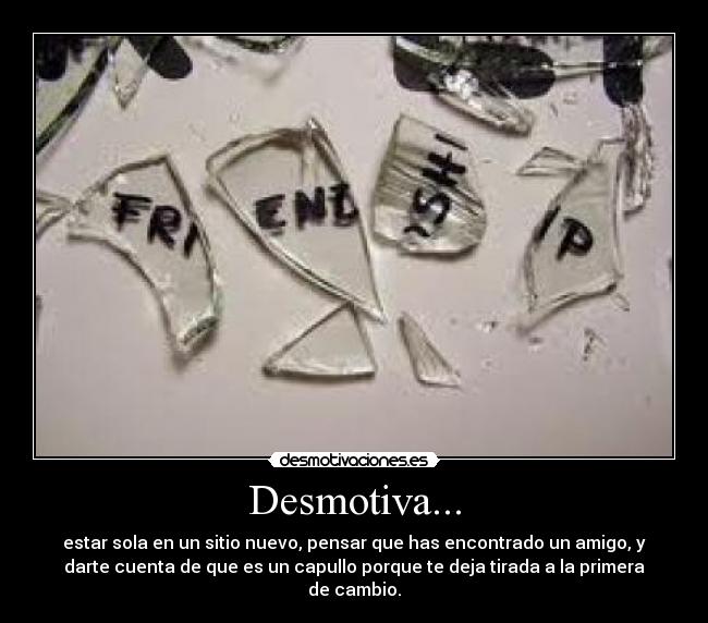 Desmotiva... -