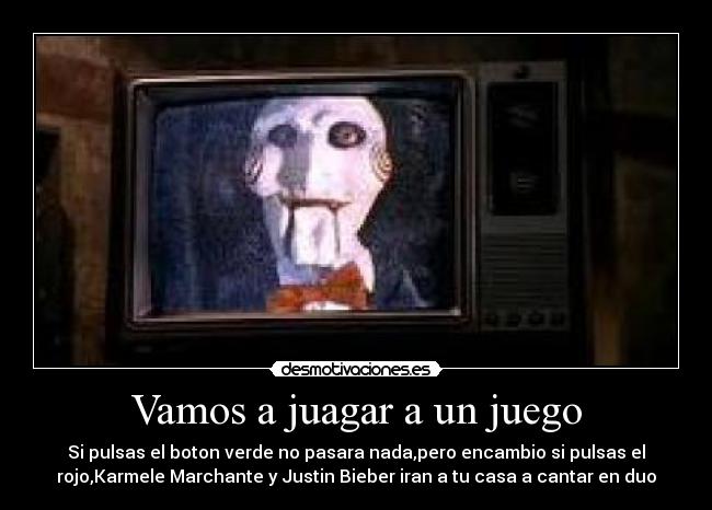 Vamos a juagar a un juego - 