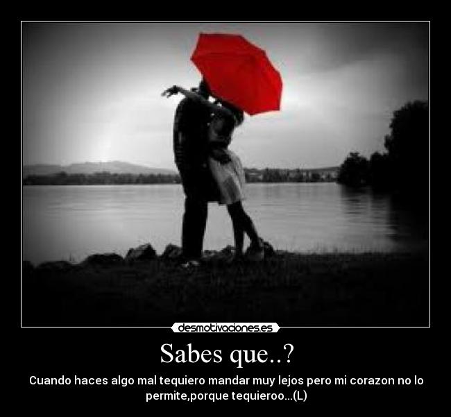 Sabes que..? -