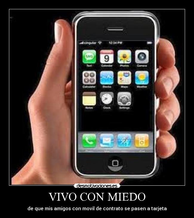 VIVO CON MIEDO -