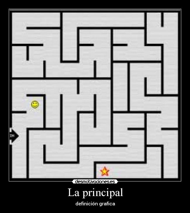 La principal - definición grafica