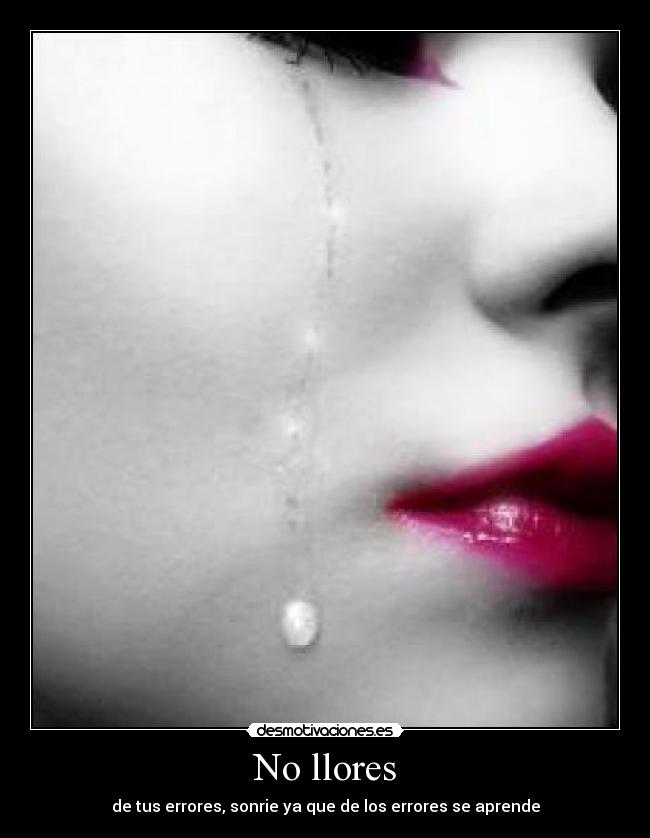 No llores - 